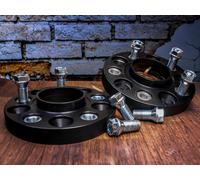 Distanziali SCC per Audi 50mm 2x25mm 5x100 M14x1,5 Spurplatte Nero