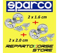 DISTANZIALI SPARCO 16 + 20mm per FIAT 500 L TREKKING