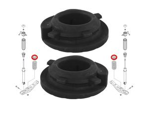 Distanziali Superiori Delle Molle Posteriori, Sportage QL, QLE (Non Per 4x4)