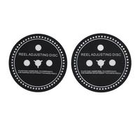 Distanziatore Adattatore Nab HUB da 2 Pezzi, Disco di Regolazione della Bobina per Registratore a Nastro da Bobina a Bobina, Regolazione della Bobina in Silicone per Studer