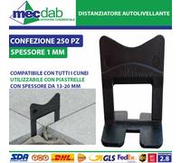 Distanziatore Autolivellante Per Piastrelle - Fuga 1/2/3 mm Conf. 250