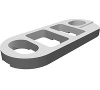 Distanziatore Campanello per Honeywell DCP311 DCP311G - Pulsante 5mm
