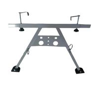 Distanziatore da parete per scala: supporto avanzato per grondaia per tetto, accessorio per scaletta ad estensione stabile con piedini in antiscivolo | Per lavori di copertura Riparazioni di P