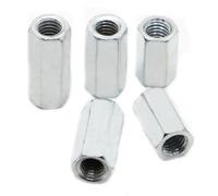 Distanziatore esagonale in acciaio zincato femmina-femmina, distanziatore perno esagonale, pilastri M3 M4 M5 M6(8mm,M6 5pcs)