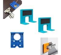 Distanziatore magnetico per cerniera della porta dell'armadio con, The Easy Hinge Mate - Strumento di regolazione della cerniera della porta Strumento di allineamento dello(Blue,3pcs)