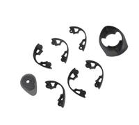 Distanziatore Manubrio Bici, Precisione e Leggerezza, Guarnizione Testa Sterzo, Materiale Plastica per Ciclisti Strada e Mountain Bike