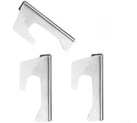 Distanziatore per griglia costruito in acciaio inox per braciere e griglie e per superfici di cottura in plancha con distanza di precisione di 5 cm (set di 4 pezzi)