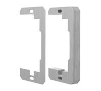 Distanziatore per placca di presa 10 Pezzi in Metallo Zincato Resistente | Piastra Livellante per Dispositivi a Filo Uso in Cucina Camera da Letto Soggiorno Bagno Ufficio