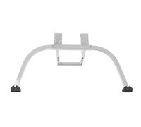 Distanziatore per Scala, Alta Sicurezza, Facile Installazione, Resistente, Ampia compatibilità, Stabilizzatore per Scala per Arrampicata (grigio argento)