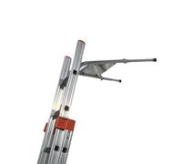 Distanziatore per Scala Telescopico in Alluminio 0,45-0,60 m - Supporto Murale per Scala con Protezione Anti-Scivolo | Stabilizzatore per Lavori in Altezza, Tetti e Facciate