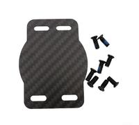 Distanziatore per tacchetti in fibra di carbonio per Speedplay, spessore di regolazione della lunghezza della gamba da 0,5 mm, 1 mm, 2 mm, compatibile con pedali Lollipop Lock (2 mm)