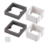 Distanziatore quadrato dello sbocco elettrico con i bordi lisci per l'esperienza di installazione amichevole della famiglia (30mm)