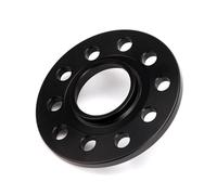 Distanziatore Ruota 2 Pezzi 3/5/810/12/20mm Adattatore Distanziale Ruota PCD 5x108 CB 65.1mm 5 Alette Vestito Per Auto Serie Universale Distanziali Ruota Auto(2piece 10mm Black)