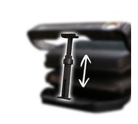 Distanziatore V3 per Tefal/Rowenta Optigrill Elite/Elite XL + clip di bloccaggio + piedi distanziatore distanziatore per barbecue