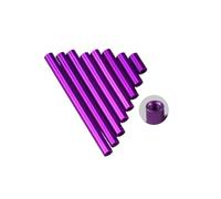 Distanziatori a colonna, Distanziatore rotondo in alluminio 10 pezzi M3 Lunghezze multiple OD 5 mm Parti RC