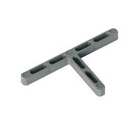 DISTANZIATORI A"T" PER PIASTRELLE IN PVC cf. 250 pz. (Misura 2 mm.)