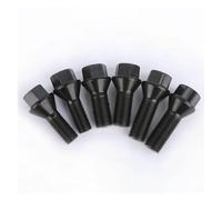 Distanziatori Auto 10 Pezzi Ruota Acciaio Dado Bulloni Vite M12x1.5 M14x1.25 Per Mini Per BMW E46 E34 E53 E60 E91 E36 Lunghezza Filo 28/35/40/45/50mm(M14x1.25 Black 10piece 50mm)