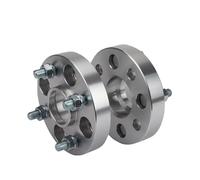 Distanziatori Auto 2 Pezzi PCD 4X108 CB 63.4mm 20/25/30/35/40mm Adattatore Distanziale Ruota Per Ford Per Fiesta/ST Per Focus Ecosport Ka Ka+ Figo Lkon Per B-max(2piece 35mm Silver)