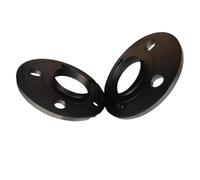 Distanziatori auto 2PCS Distanziale Ruota 10 MILLIMETRI 15 Di Spessore 5x120 74.1 Hub Per E39 Per X5 Per X6 E70 E71 Allargare(10mm black)