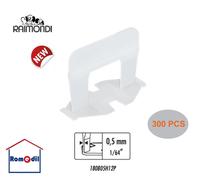 DISTANZIATORI AUTOLIVELLANTI LIVELLANTI RAIMONDI LEVELLING SYSTEM RLS 0,5 MM NEW