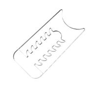 Distanziatori da parete per divani - Distanziatori per mobili in acrilico regolabili da 7,87-11,42 pollici | Tappo imbottito antiscivolo | Cuscinetti di protezione murale | Riduzione del rischio di in