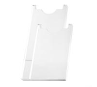 Distanziatori da parete trasparenti per divano e letto, 2 pezzi, per sicurezza antincendio e accesso alla presa, in acrilico trasparente per mantenere uno spazio sicuro tra mobili e pareti