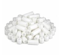Distanziatori e distanziatori 100 Pieces White Nylon Flat Head Hex Spacer M2×15Mm-M2×30Mm, Plastic Double-Pass Standoff Suitable for DIY Hardware Projects,M2×15mm(M2x15mm)