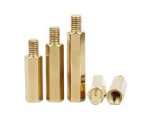 Distanziatori esagonali in ottone, Distanziatore femmina maschio esagonale M3 in ottone for PCB, confezione da 10/20/50 pezzi, lunghezze 4-100 mm(39mm(20pcs))