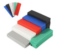 Distanziatori in Plastica, 90 Pezzi Set di Distanziatori per Vetri in Plastica, 100 x 28 mm Pessori Piatti in Plastica da 1 a 6 mm, Distanziatori per Telaio, per la Posa di Piastrelle(Colorato)