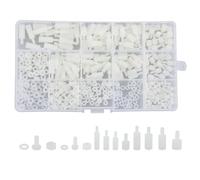 Distanziatori M2.5 M3 nylon esagonale distanziatori PCB PCB maschile filettato distanziatore bulloni viti dadi washer per scheda madre Raspberry Pis (380 pezzi)