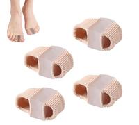 Distanziatori per dita dei piedi, separatori elastici per dita dei piedi, comodi sollievo dal dolore e allineamento, prime due dita morbide e flessibili, comode stecche per dita per l'uso quotidiano e