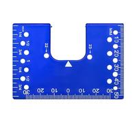 Distanziatori per l'allineamento delle cerniere della porta, 2 pezzi, magnetici con, cerniera per porta, strumento di montaggio e posizionamento, per fai da te, hobbisti, principianti