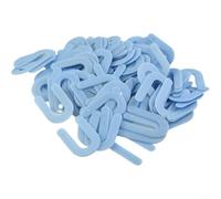 Distanziatori per piastrelle a ferro di cavallo, 100 pezzi, spessori a U per piastrelle di grande formato, cunei di livellamento in plastica da 0,7 mm, clip di posizionamento riutilizzabili per marmo