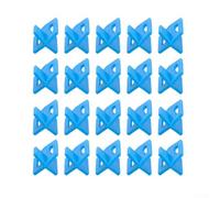 Distanziatori per piastrelle, sistema di livellamento, clip a cuneo, 100 pezzi riutilizzabili a forma di T, strumenti per la costruzione di piastrelle a pavimento e pareti (100 pezzi da 3 mm)