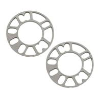 Distanziatori per ruote 1/2/4PCS 3/5/8/10mm Universale Ruota Spacer Piastra Spessore Guarnizione Per 4x100 4x108 4x114.3 5x100 5x108 5x114.3 5x120(2 pezzi,10mm)
