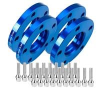 Distanziatori per ruote Kit Distanziali Ruota Sfalsati 4 Pezzi Alluminio Forgiato 5x120 2 Pezzi Da 15 Mm E 2 Pezzi Da 20 Mm Con Bulloni Estesi Adatti Flangia Auto Per BMW