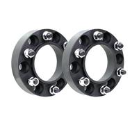 Distanziatori Per Ruote Per Ford Per Bronco 2021-2024 2 Pezzi PCD 6x139.7 93.1mm M12x1.5 Distanziali Ruota Hub Allargato Adattatore Distanziali Asse(2Pcs Black 30mm)