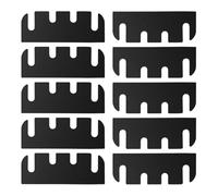 Distanziatori per sospensione della porta, set da 10 pezzi per sospensione della porta Distanziatore di perdite d'aria - di riparazione per mobili da garage Armadi Armadi Soggiorno