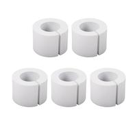 Distanziatori per tende con occhielli, 5/10 pezzi, in schiuma EVA, compatibilità con asta fino a 28 mm, leggero, per camera da letto, soggiorno, ufficio, L, 5 pezzi