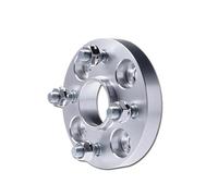 Distanziatori Ruota Kit Per Clio Per Captur Per Megane Per Logan Per Wind 2 Pezzi 1 Coppia Di Distanziali Per Ruote Adattatori PCD 4x100 CB 60.1(Silver 25mm)