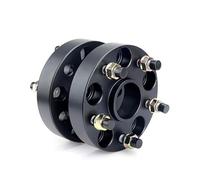 Distanziatori Ruota Kit Per Tesla Per Model S Per Model X M14xP1.5 2 Pezzi 15/20/25/30/35 Mm PCD 5x120 CB 64,1 Mm Adattatore Distanziale Ruota 5 Fori(2PCS 20mm Black)