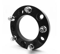 Distanziatori Ruota Kit Per Toyota Per Land Per Cruiser Per Tundra Per Sequoia Senza Centro 2 Pezzi 1 Coppia Adattatore PCD 5x150 CB 110mm(Black 30mm)