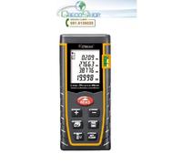 Distanziometro/Misuratore di distanza laser professionale 40 metri con livella