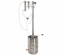 Distillatore a Gas 50L - Colonna Reflux Apparecchio di Distillazione Alambicco