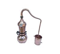 distillatore alambicco STILL COLONNE rame speciale estrazione di erbe aromatiche … (3 litros)