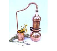 distillatore Alambicco STILL COLONNE rame speciale per estrazione di erbe aromatiche … (5 Litro)