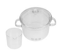 Distillatore in Vetro per Idrolato di Rose con Coperchio e Tazza