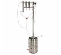 Distillatore Professionale da 50L con Colonna Apparecchio di Distillazione