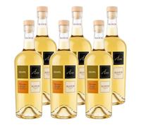 Distilleria Bianchi Grappa Moscato Passito di Pantelleria | Bianchi Arte Grappa Italiana | Confezione da 6 Bottiglie da 500ml