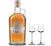 DISTILLERIA MARZADRO CAMILLA LIQUORE DI CAMOMILLA IN GRAPPA 70 ON 2 BICCHIERI